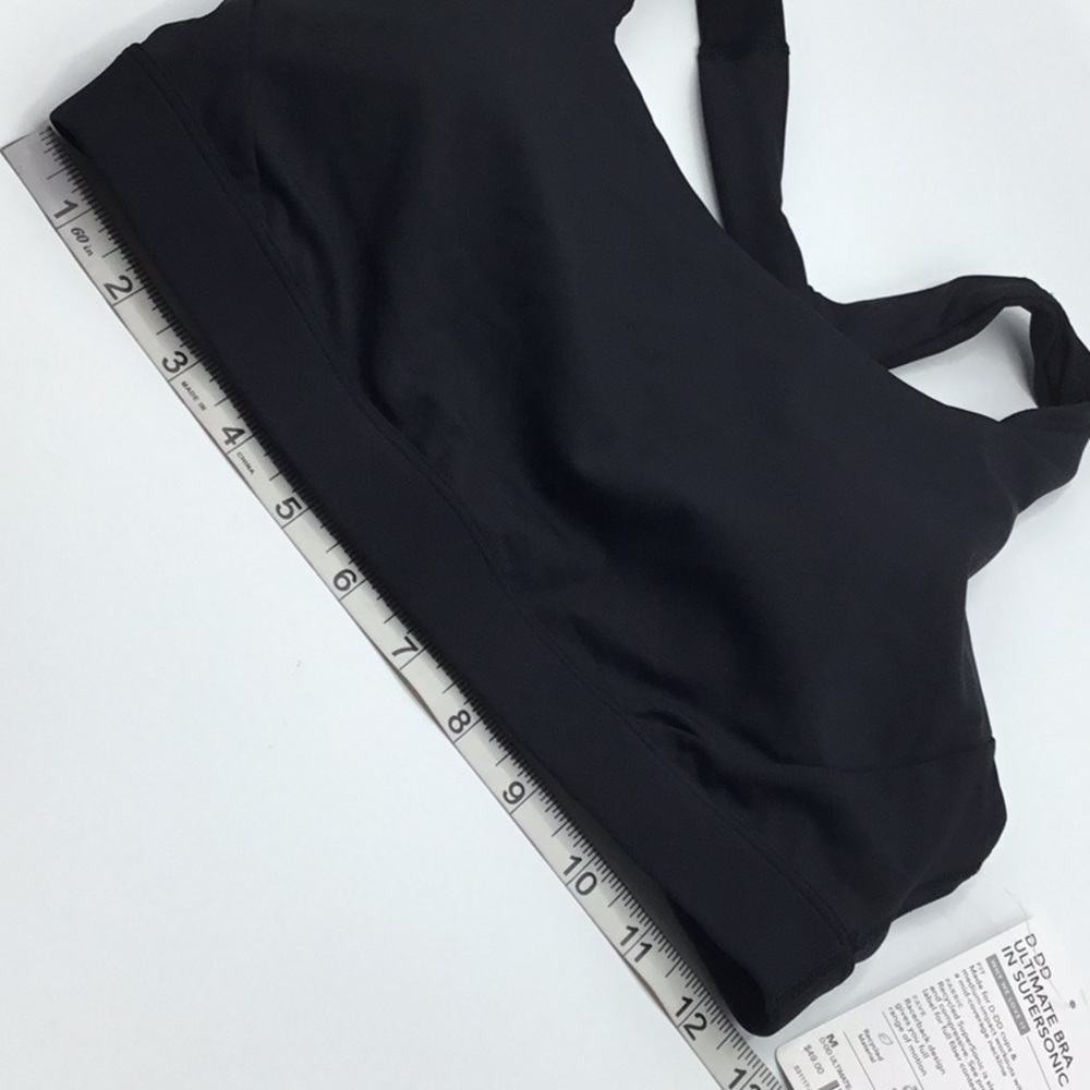 Athleta Ultimate Bra D/DD in Supersonic Black New - Picture 8 of 12